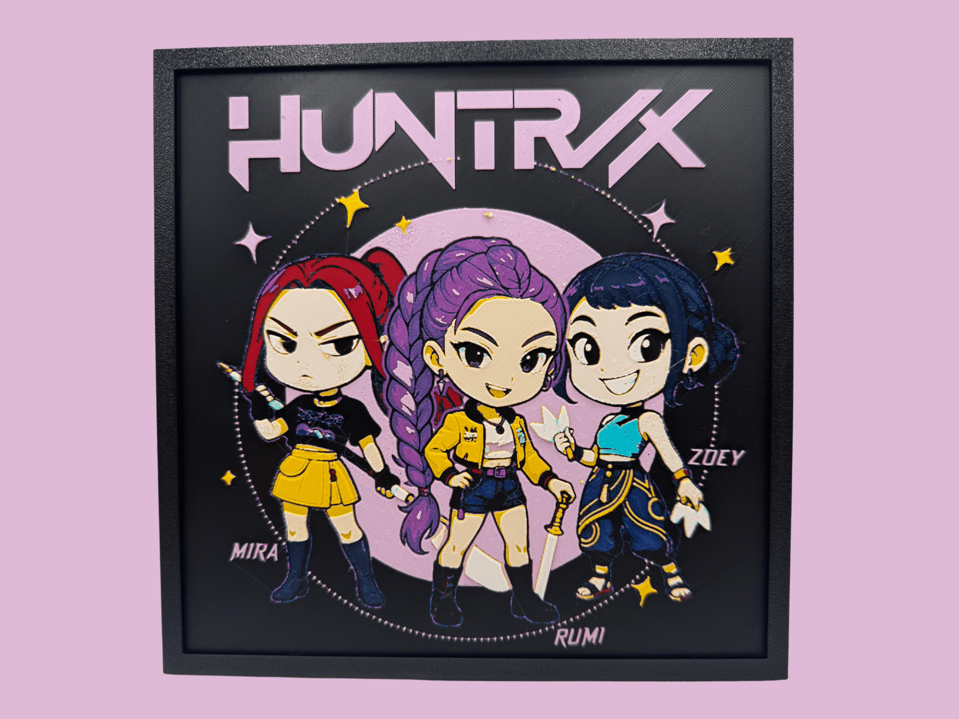 Best KPop Demon Hunters STL Files for HueForge: Huntrix, Saja Boys & More