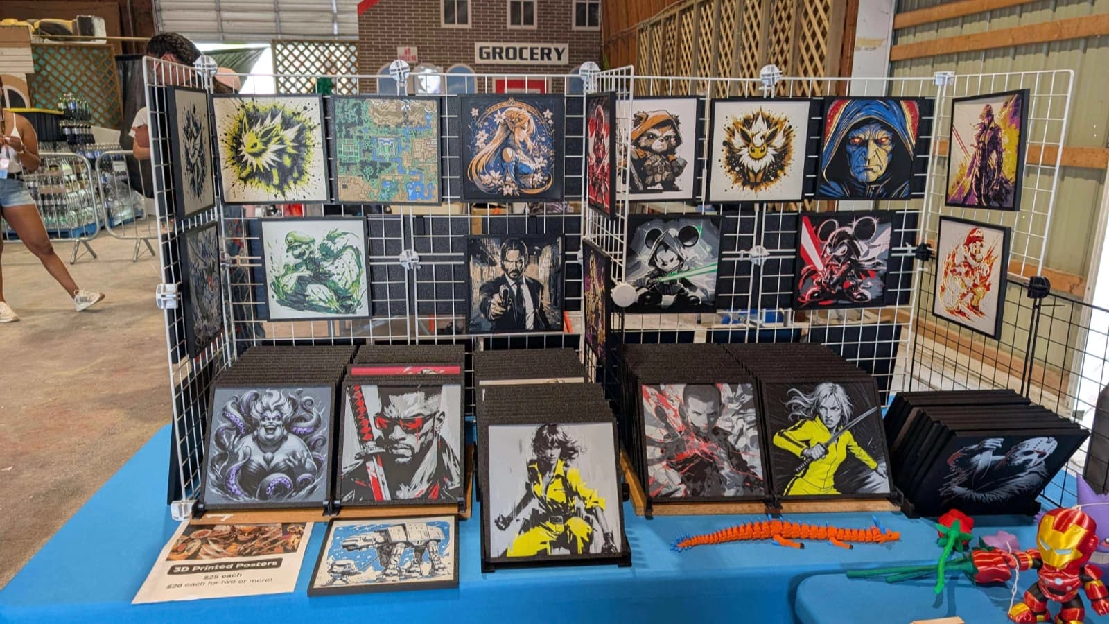 Displaying & Photographing HueForge Prints for Craft Fairs and Online