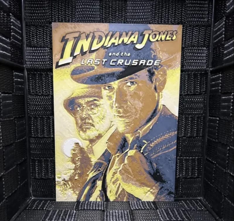 HueForge model: Hueforge Movie Poster - Last Crusade - by JoDau