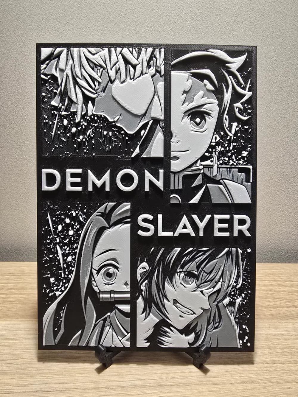 Demon Slayer Hueforge by Kactus Fpv HueForge model: Demon Slayer Hueforge by Kactus Fpv