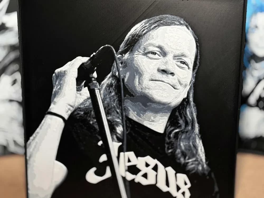 Brad Arnold Tribute - HueForge by Hush PixelFF HueForge model: Brad Arnold Tribute - HueForge by Hush PixelFF