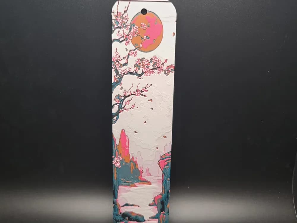 Spring Hueforge Bookmark by the_bearded_jedi HueForge model: Spring Hueforge Bookmark by the_bearded_jedi