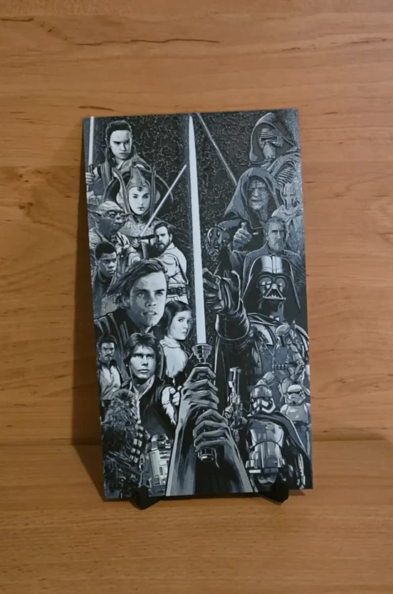 Star Wars Hueforge by Kactus Fpv HueForge model: Star Wars Hueforge by Kactus Fpv