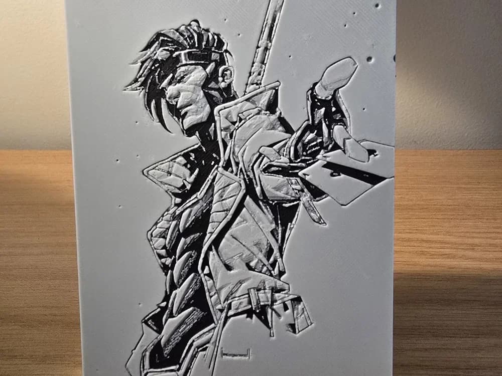 Hueforge - X-Men - Gambit 1 Hueforge - X-Men - Gambit 1