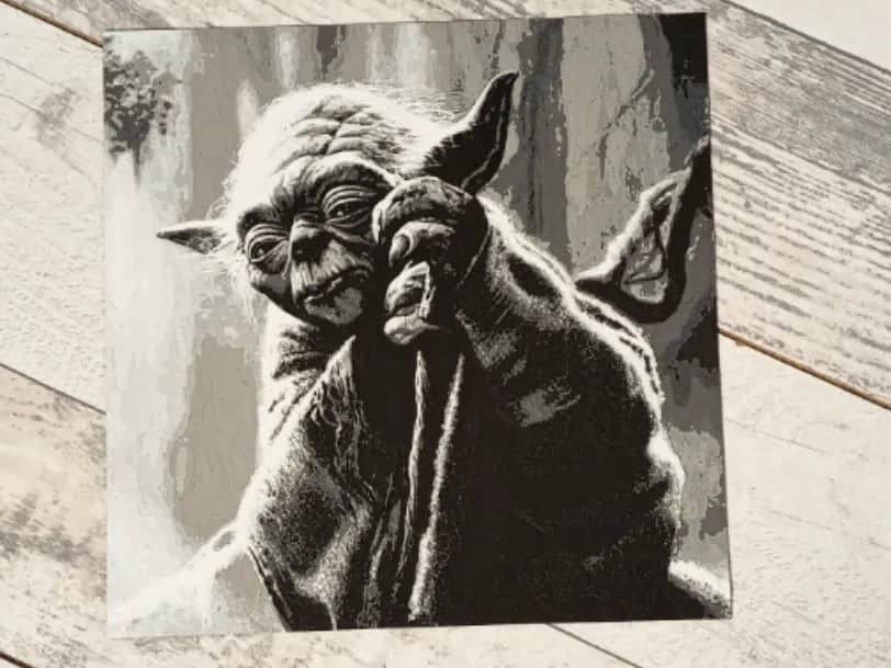 Star Wars Yoda hueforge Star Wars Yoda hueforge