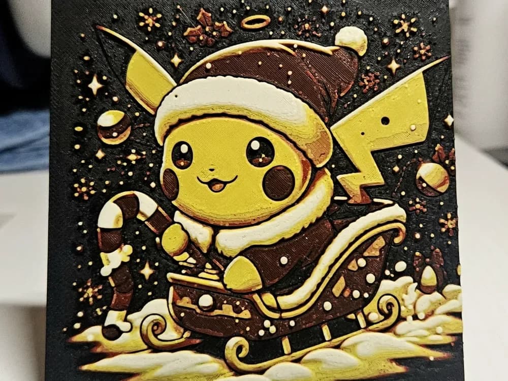 Christmas Pokemon Pickachu Santa Christmas Pokemon Pickachu Santa