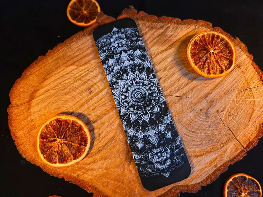 Ornament 1 bookmark by EternalDesigns3D HueForge model: Ornament 1 bookmark by EternalDesigns3D