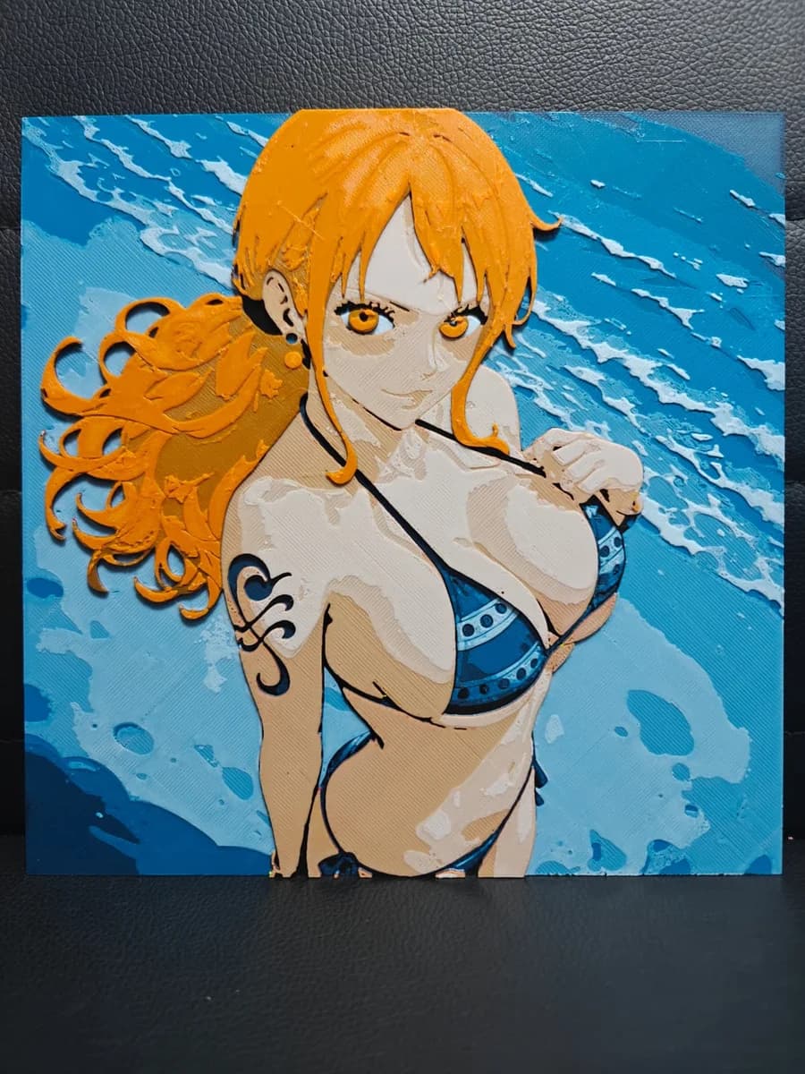 Nami by TheHueforgeLady HueForge model: Nami by TheHueforgeLady