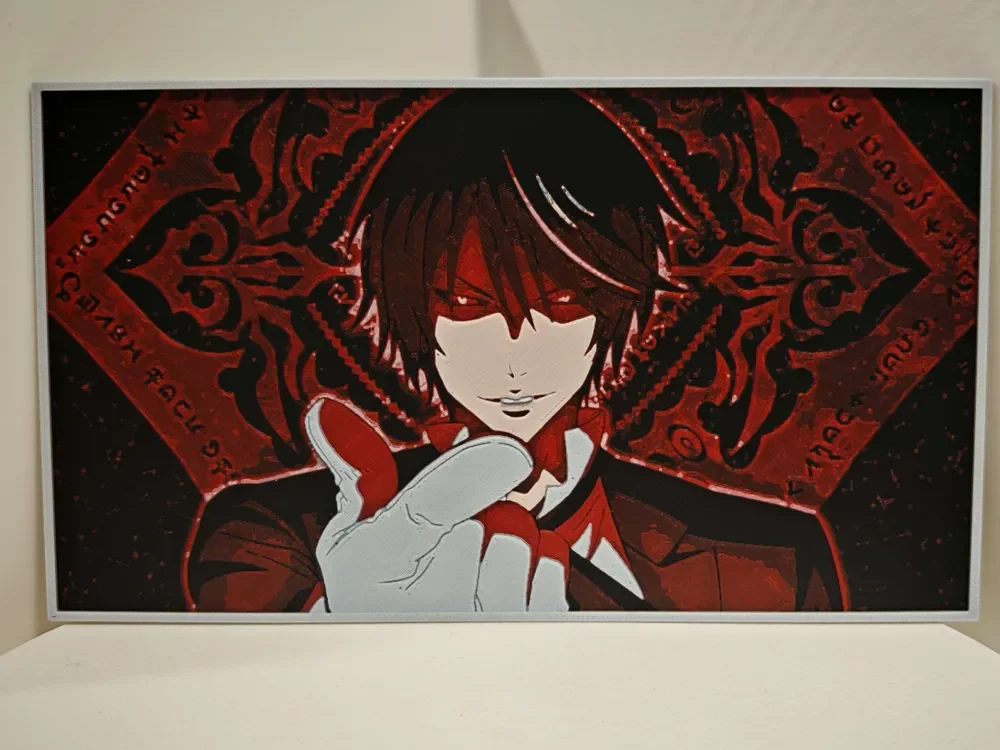 Diablo - That time i got reincarnated as a slime by bzz999 HueForge model: Diablo - That time i got reincarnated as a slime by bzz999