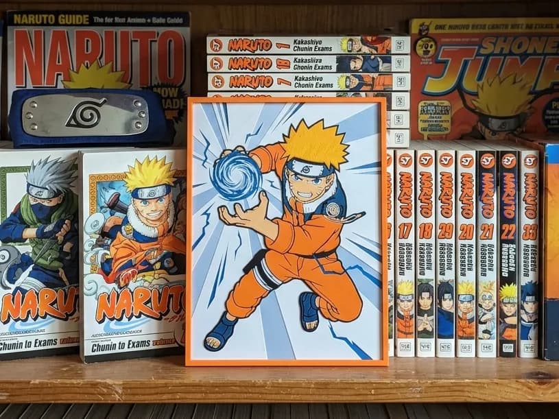 Naruto - Rasengan - HueForge Naruto - Rasengan - HueForge