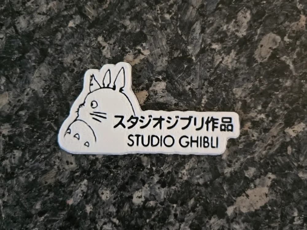 Sticker Totoro & Studio Ghibli by Kactus Fpv HueForge model: Sticker Totoro & Studio Ghibli by Kactus Fpv