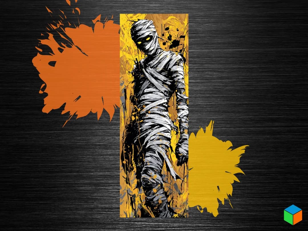 🧡💀 New Drop — The Mummy 💀🧡 by 3D Prints By Vic HueForge model: 🧡💀 New Drop — The Mummy 💀🧡 by 3D Prints By Vic