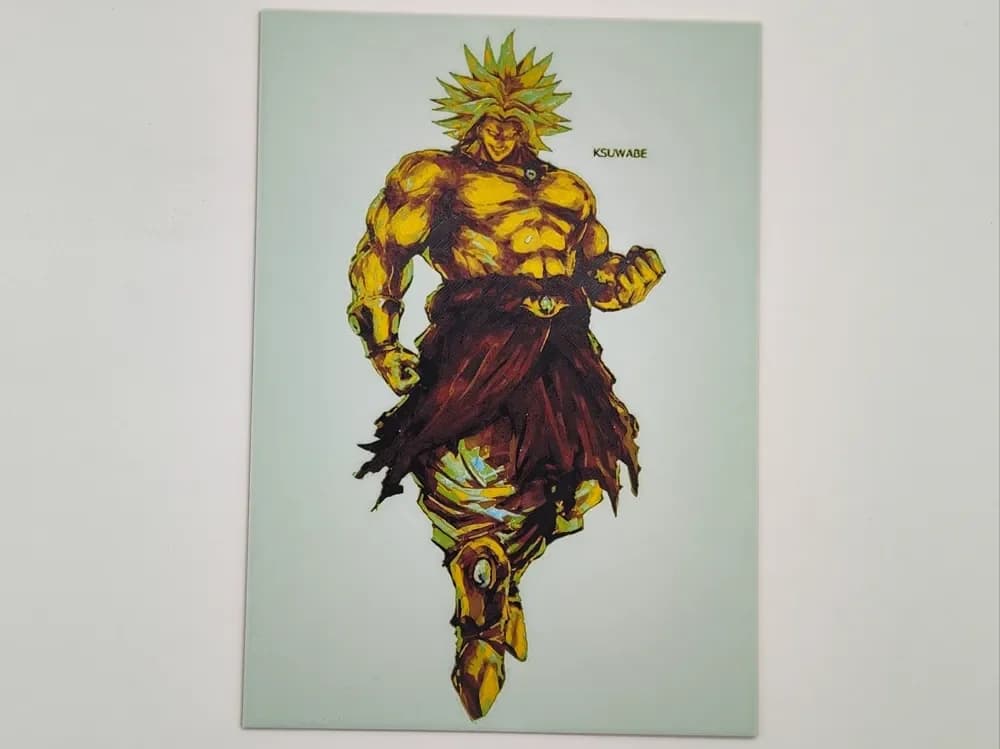 Broly - Dragon Ball Z - Hueforge by Altf4-Formation HueForge model: Broly - Dragon Ball Z - Hueforge by Altf4-Formation