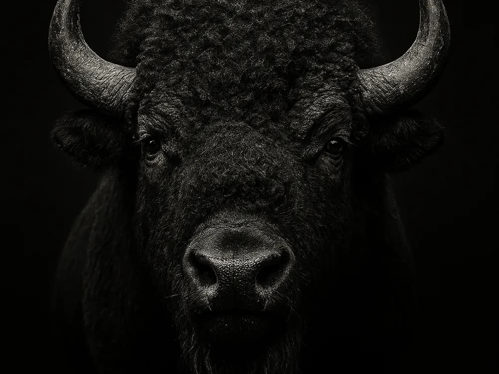 Hueforge Bison by cterry2000 HueForge model: Hueforge Bison by cterry2000