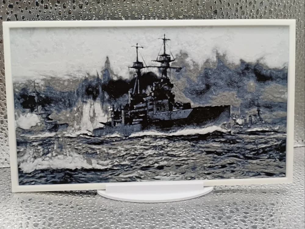 CLASH OF THE DREADNOUGHTS hueforge CLASH OF THE DREADNOUGHTS hueforge