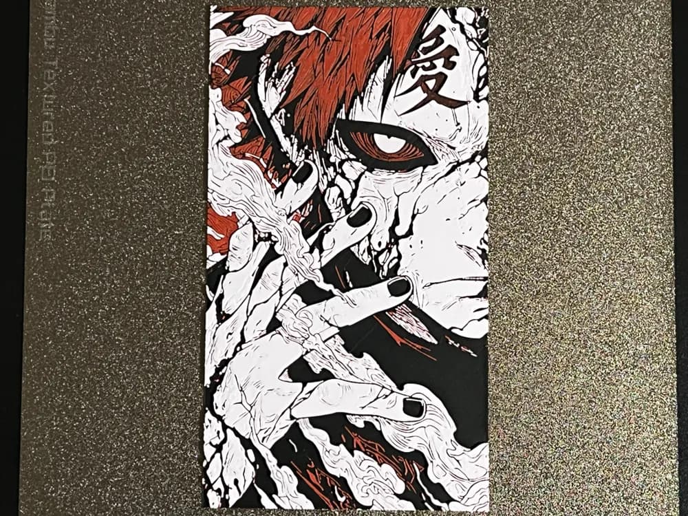 Gaara Naruto Hueforge by FantasyZ HueForge model: Gaara Naruto Hueforge by FantasyZ