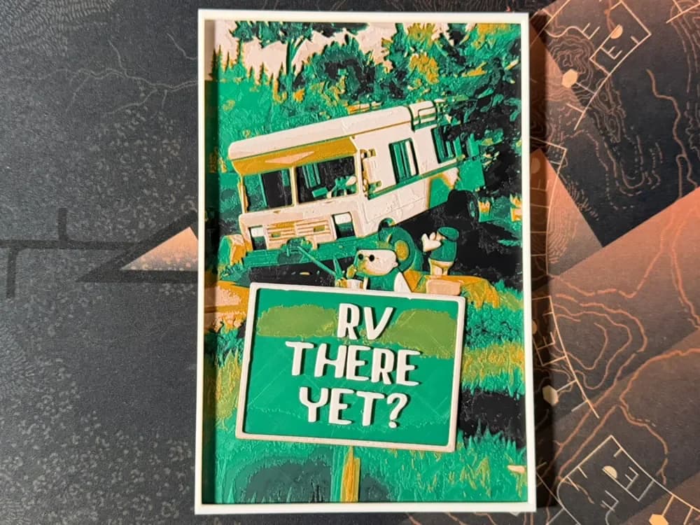 RV There Yet? (2025) - HueForge by ZorPrime7 HueForge model: RV There Yet? (2025) - HueForge by ZorPrime7