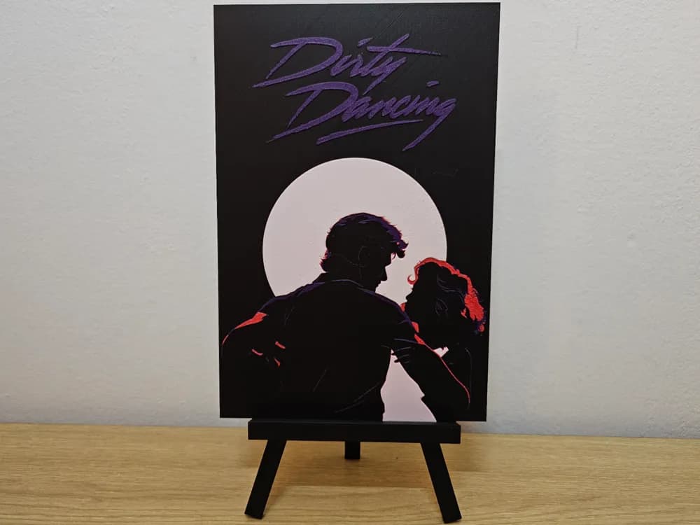 Dirty Dancing Hueforge by Opao HueForge model: Dirty Dancing Hueforge by Opao