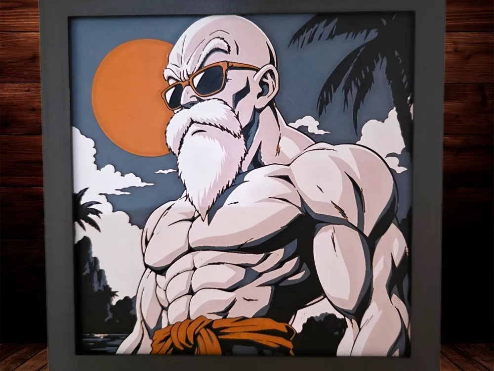 Max Power Master Roshi - Dragon Ball Z - 4 Colours Max Power Master Roshi - Dragon Ball Z - 4 Colours