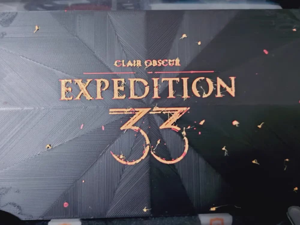 Expedition 33 Logo (HueForge) by Asgar3D HueForge model: Expedition 33 Logo (HueForge) by Asgar3D