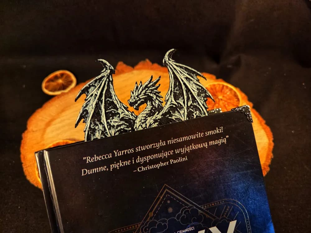 Majestic dragon bookmark by EternalDesigns3D HueForge model: Majestic dragon bookmark by EternalDesigns3D