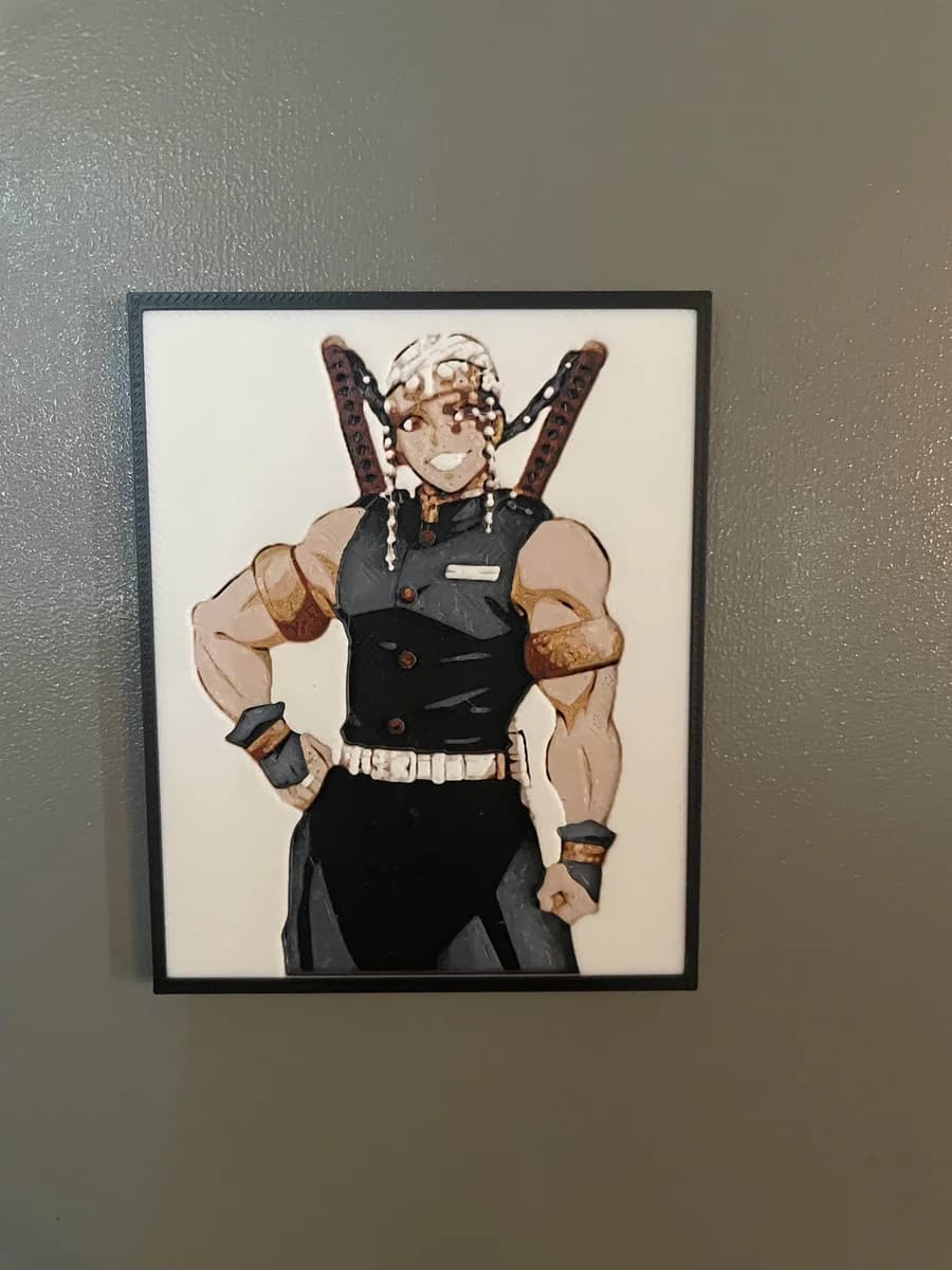 Mini Tengen by Cloudy Nostalgia HueForge model: Mini Tengen by Cloudy Nostalgia