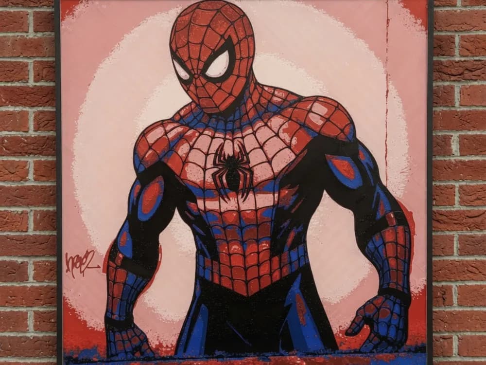 Street Art Spiderman Street Art Spiderman