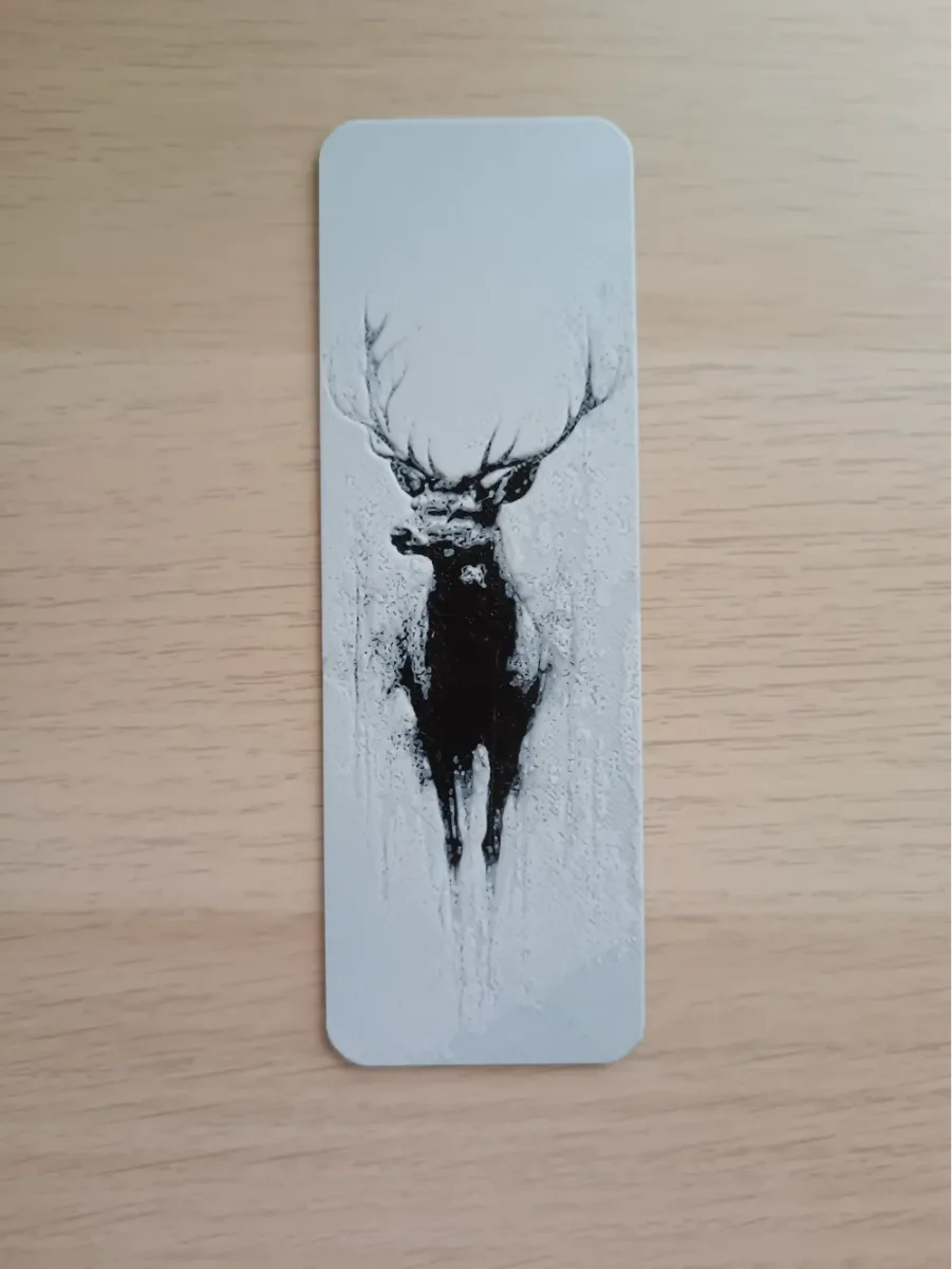 Deer 3 Bookmark by Atrus Design HueForge model: Deer 3 Bookmark by Atrus Design