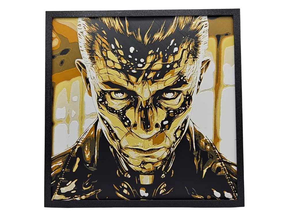 HueForge model: T-1000 (Terminator) by BusyKikiBee