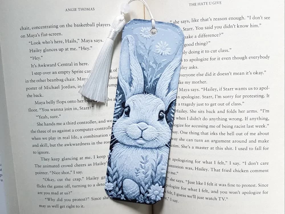 Easter Bunny Bookmark by Dame Jo HueForge model: Easter Bunny Bookmark by Dame Jo