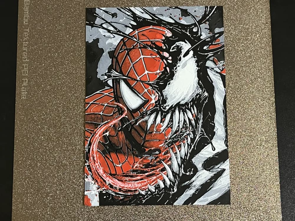 Symbiotic Split Marvel Hueforge by FantasyZ HueForge model: Symbiotic Split Marvel Hueforge by FantasyZ