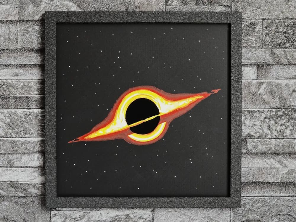 Hueforge Black Hole by StefBull85 HueForge model: Hueforge Black Hole by StefBull85