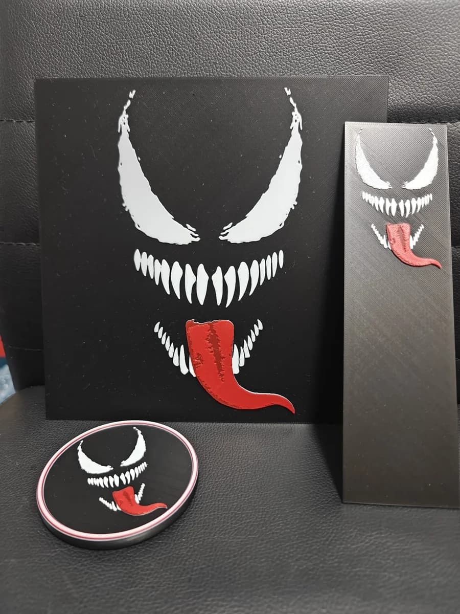 Venom Spiderweb Set by TheHueforgeLady HueForge model: Venom Spiderweb Set by TheHueforgeLady