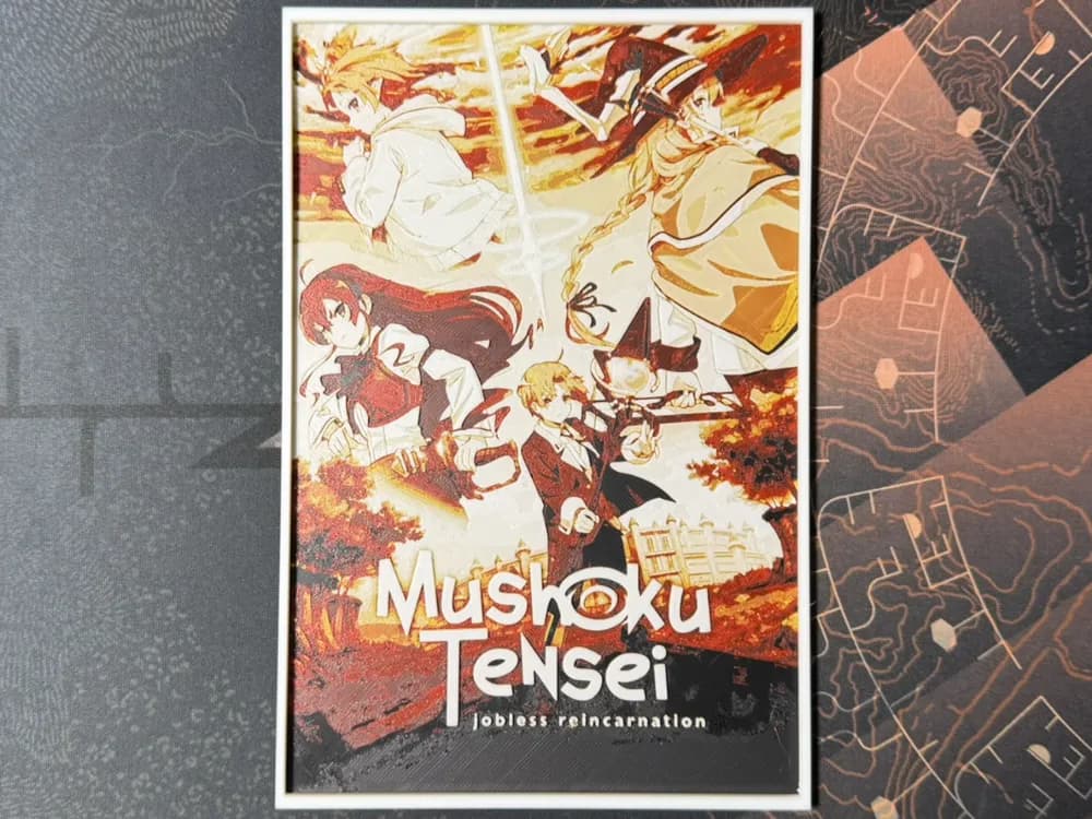 Mushoku Tensei- Jobless Reincarnation - HueForge by ZorPrime7 HueForge model: Mushoku Tensei- Jobless Reincarnation - HueForge by ZorPrime7