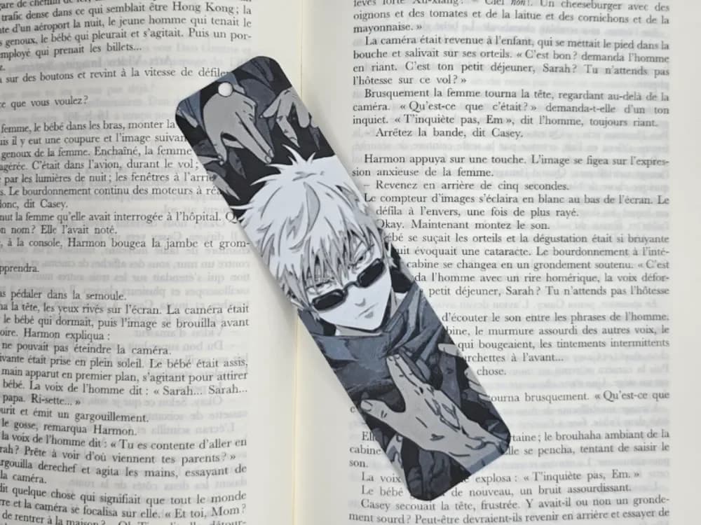 Bookmark Satoru Gojo by Kactus Fpv HueForge model: Bookmark Satoru Gojo by Kactus Fpv