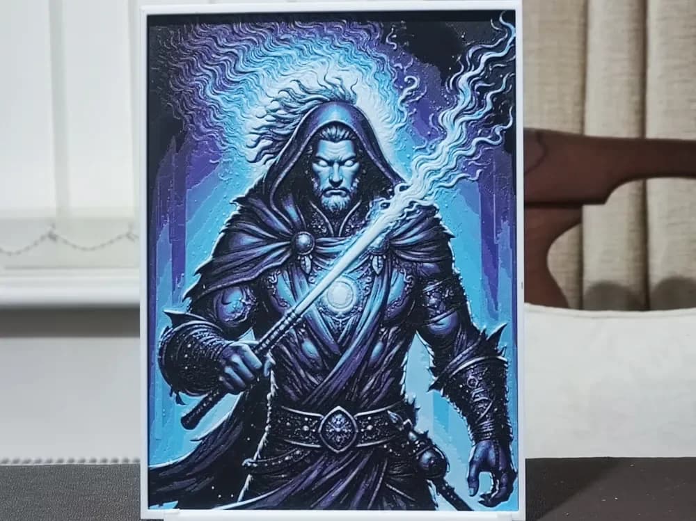 Paladin - HueForge 4 Color by BoDad HueForge model: Paladin - HueForge 4 Color by BoDad