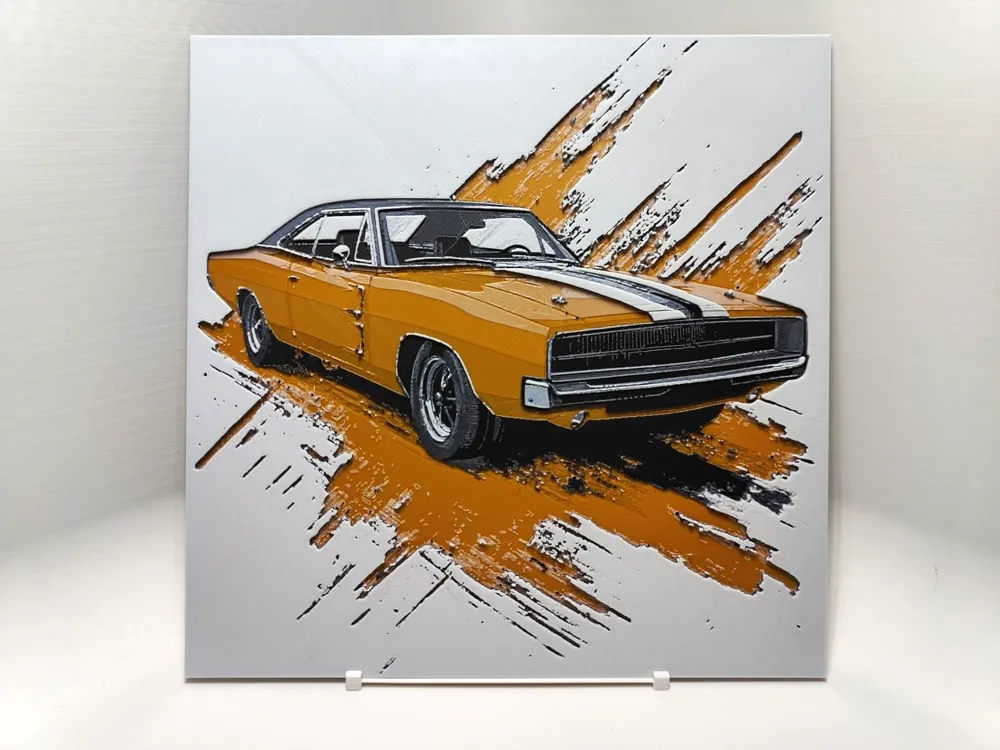 Dodge Charger - Hueforge Dodge Charger - Hueforge
