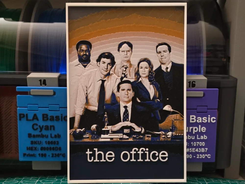 The Office (US) Poster V2 - Hueforge Art