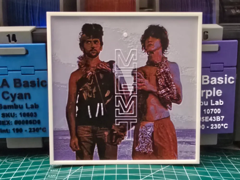 MGMT "Oracular Spectacular" - Hueforge Art MGMT "Oracular Spectacular" - Hueforge Art