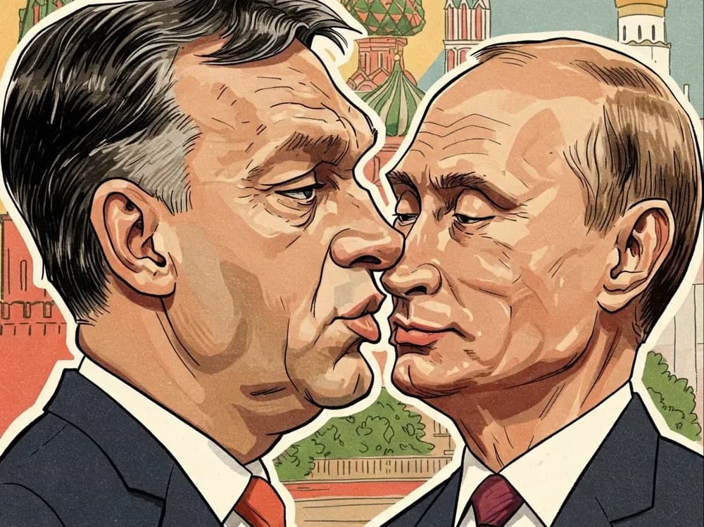 Orban Love Putyin Hueforge by 3DNesy HueForge model: Orban Love Putyin Hueforge by 3DNesy