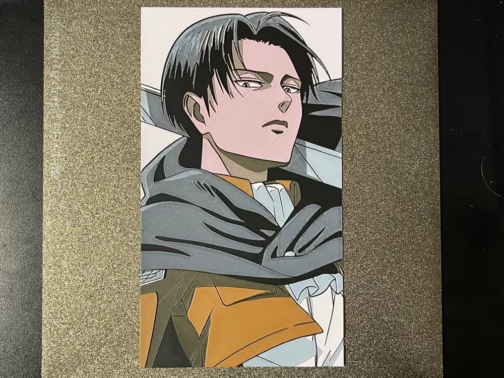 Attack on Tian Levi Ackerman Hueforge by FantasyZ HueForge model: Attack on Tian Levi Ackerman Hueforge by FantasyZ