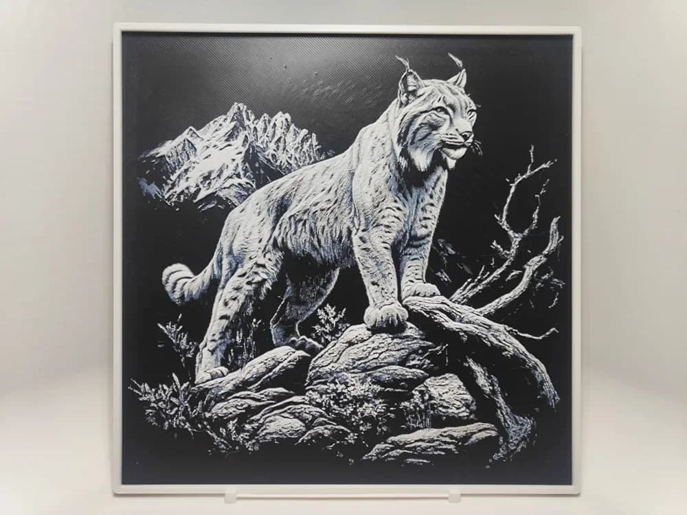 HueForge model: Lynx - Hueforge by BeaN