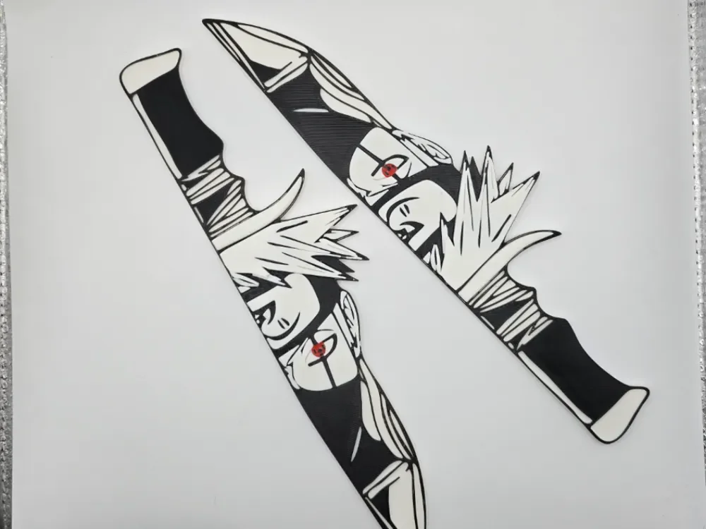 Lames Sharingan by Kactus Fpv HueForge model: Lames Sharingan by Kactus Fpv