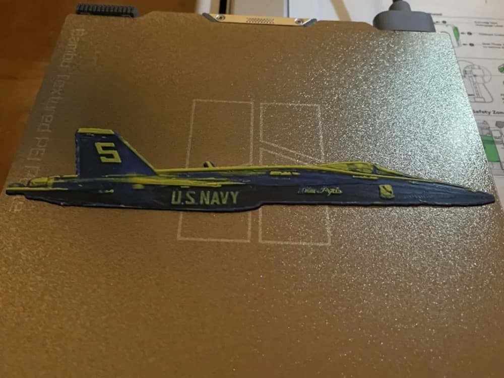 Blue Angel Bookmark Blue Angel Bookmark