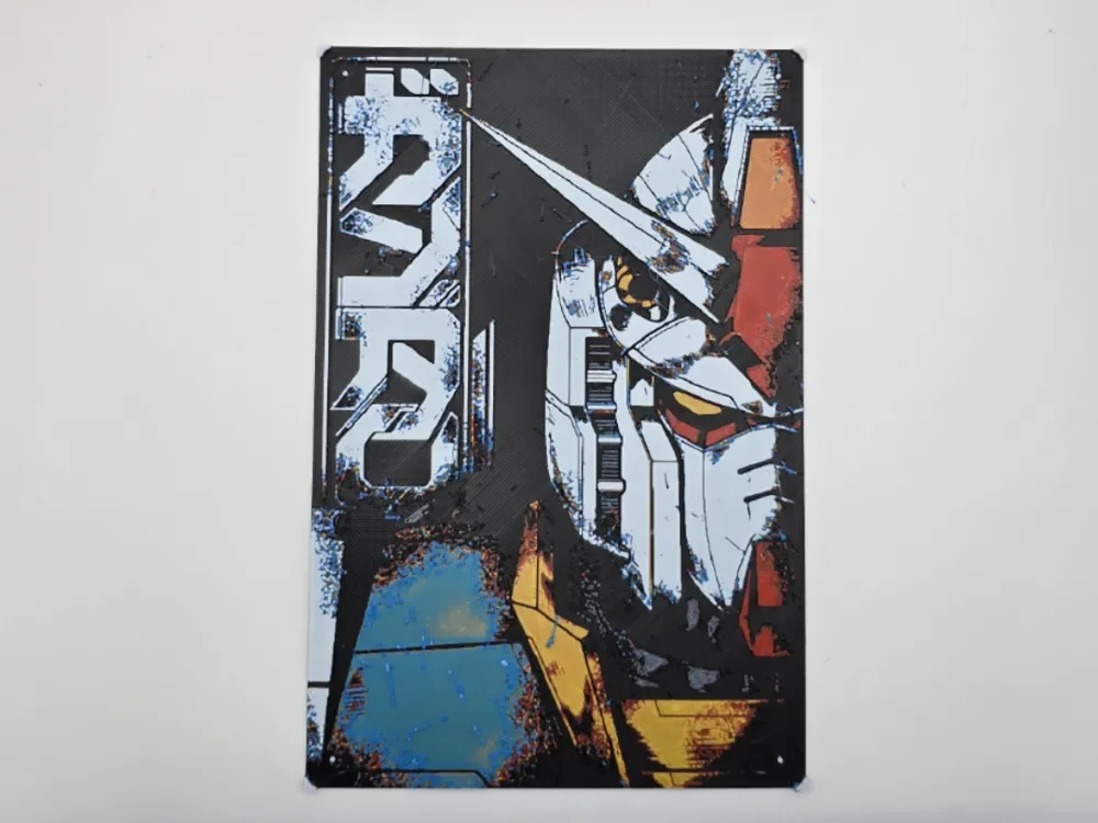 Gundam by Kactus Fpv HueForge model: Gundam by Kactus Fpv