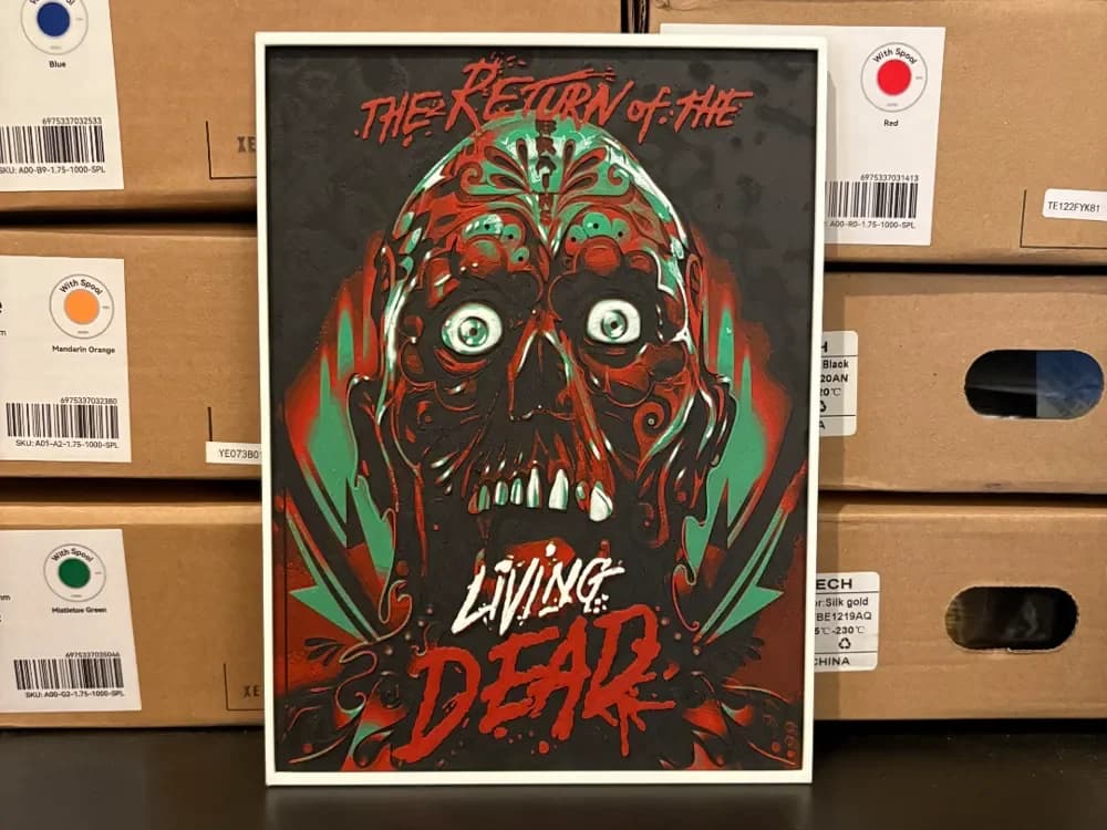 The Return of the Living Dead Hueforge by Estiv HueForge model: The Return of the Living Dead Hueforge by Estiv