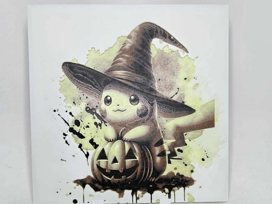 Graffiti Halloween Pikachu Hueforge by 3Ree Printing HueForge model: Graffiti Halloween Pikachu Hueforge by 3Ree Printing