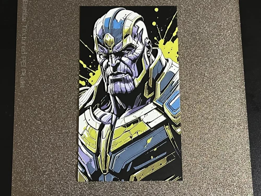 Thanos Marvel Hueforge by FantasyZ HueForge model: Thanos Marvel Hueforge by FantasyZ