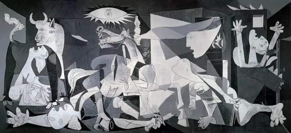 Pablo Picasso Guernica Hueforge by suaimondi HueForge model: Pablo Picasso Guernica Hueforge by suaimondi