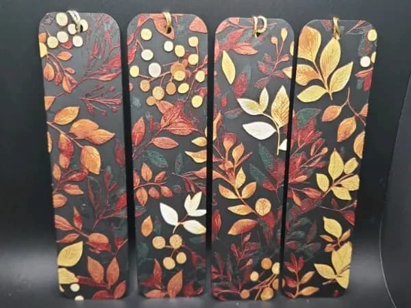 Autumn Hueforge Bookmarks by the_bearded_jedi HueForge model: Autumn Hueforge Bookmarks by the_bearded_jedi